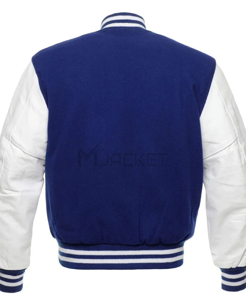 Varsity Wool and Leather Jacket - image 20