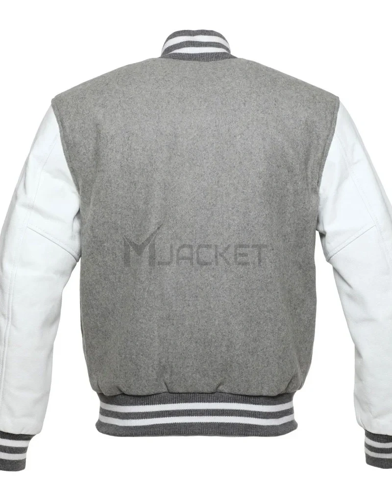 Varsity Wool and Leather Jacket - image 22