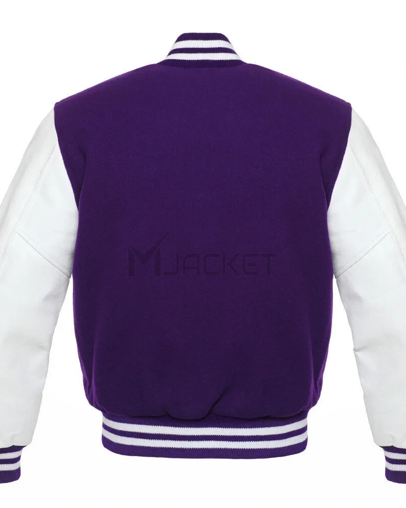 Varsity Wool and Leather Jacket - image 24