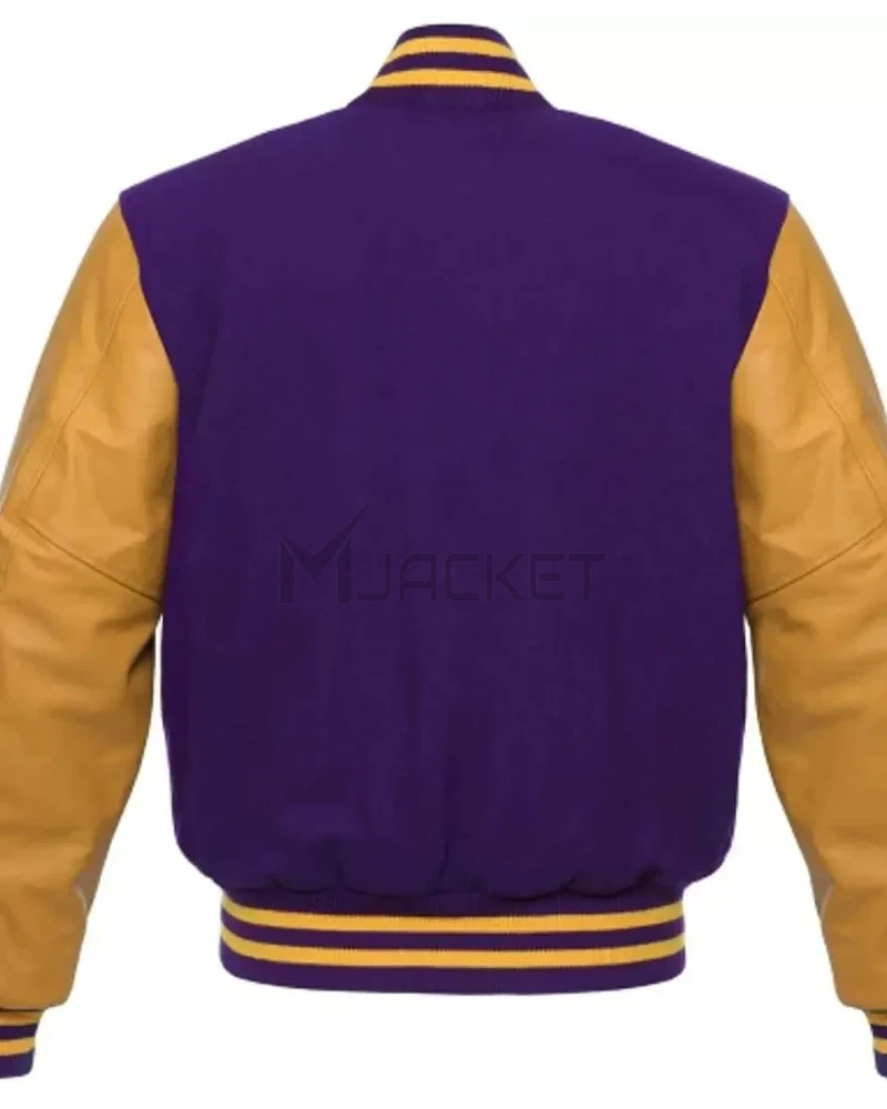 Varsity Wool and Leather Jacket - image 25
