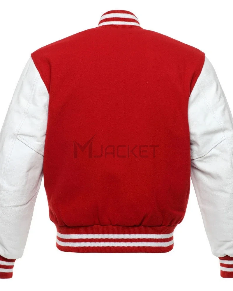 Varsity Wool and Leather Jacket - image 26