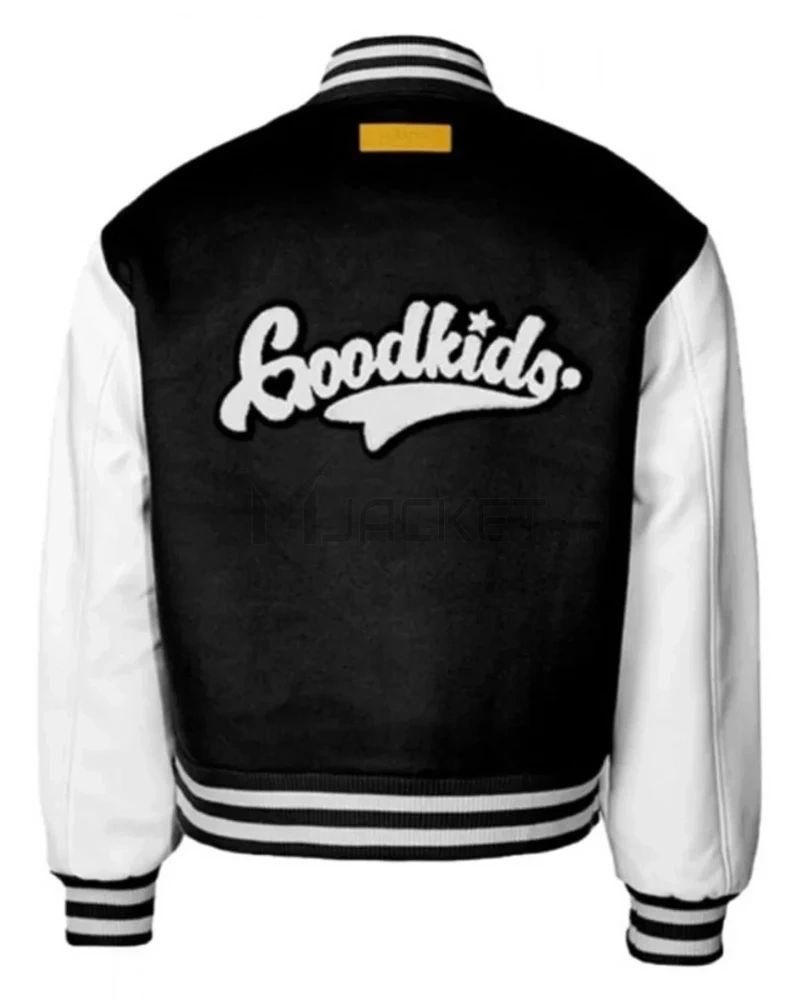 Varsity Worldwide Cherub A Few Good Kids Wool/Leather Jacket - image 6