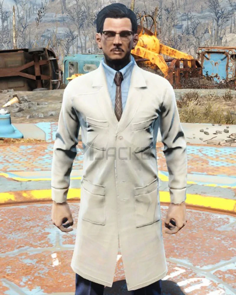 Vault Tec Lab White Coat - image 1