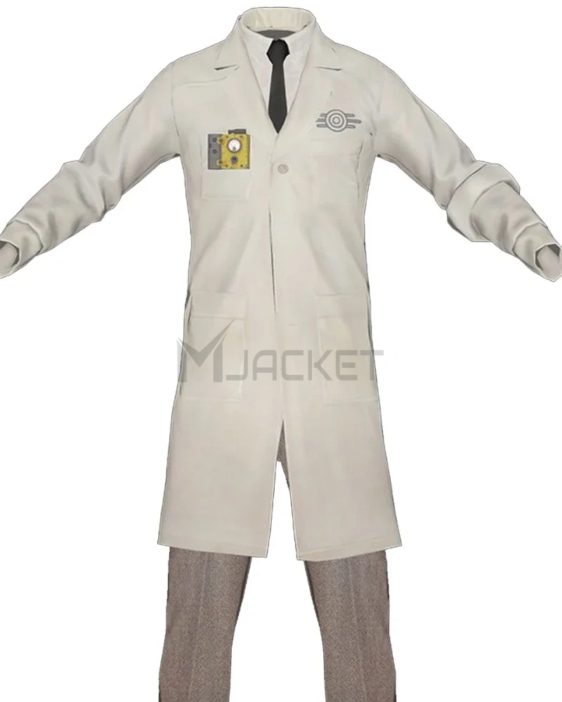 Vault Tec Lab White Coat - image 2