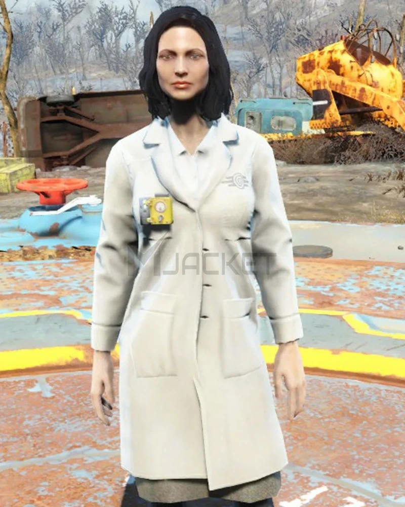 Vault Tec Lab White Coat - image 3