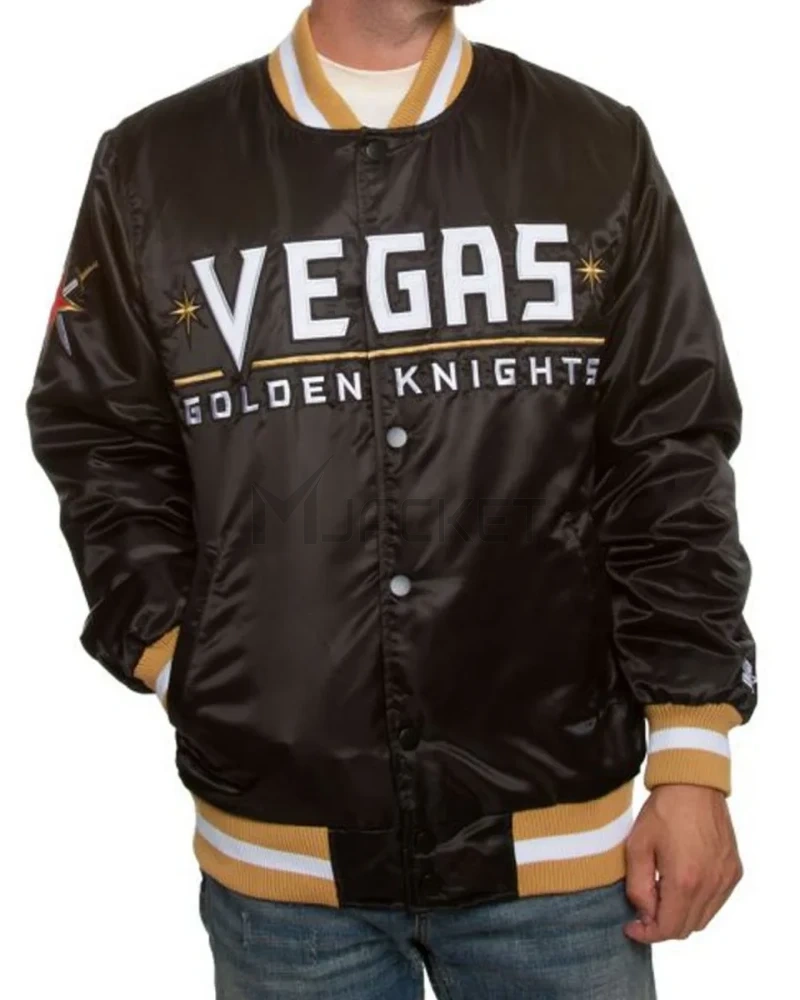 Vegas Golden Knights Satin Jacket - image 1