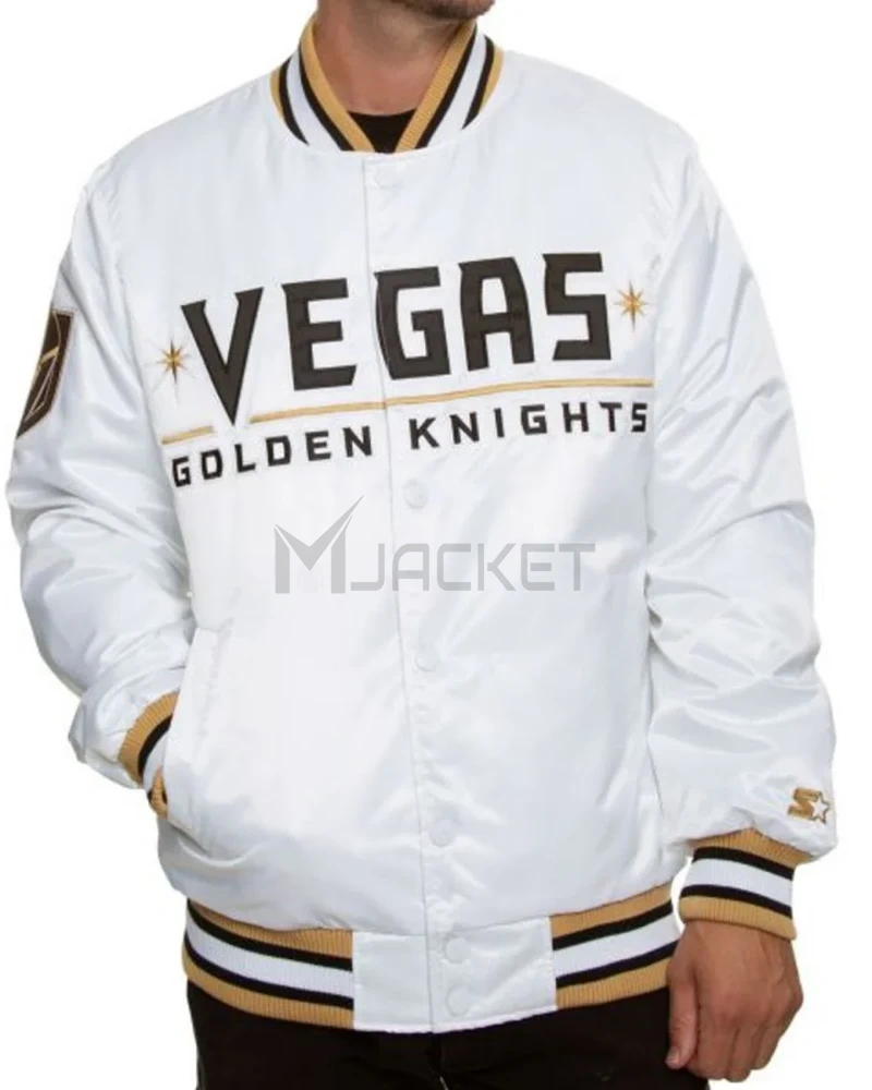 Vegas Golden Knights Satin Jacket - image 11