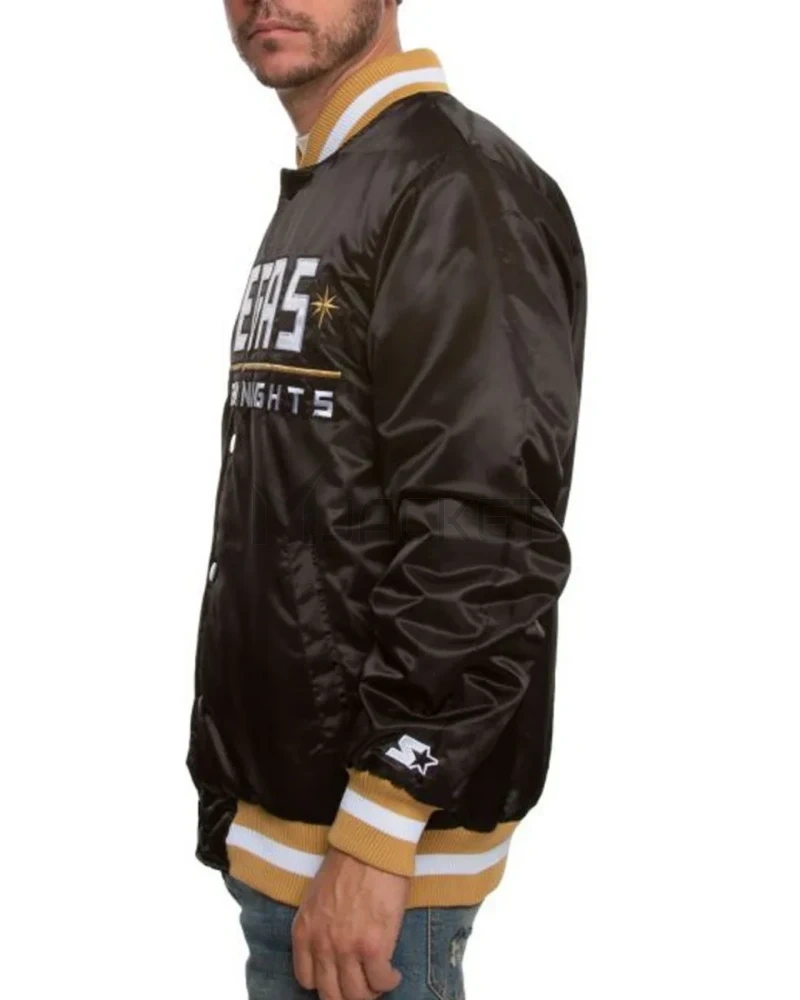 Vegas Golden Knights Satin Jacket - image 15