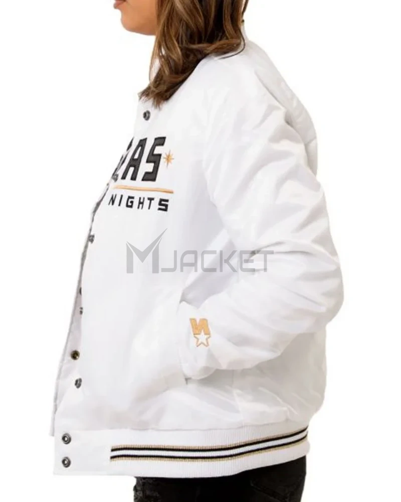 Vegas Golden Knights Satin Jacket - image 17