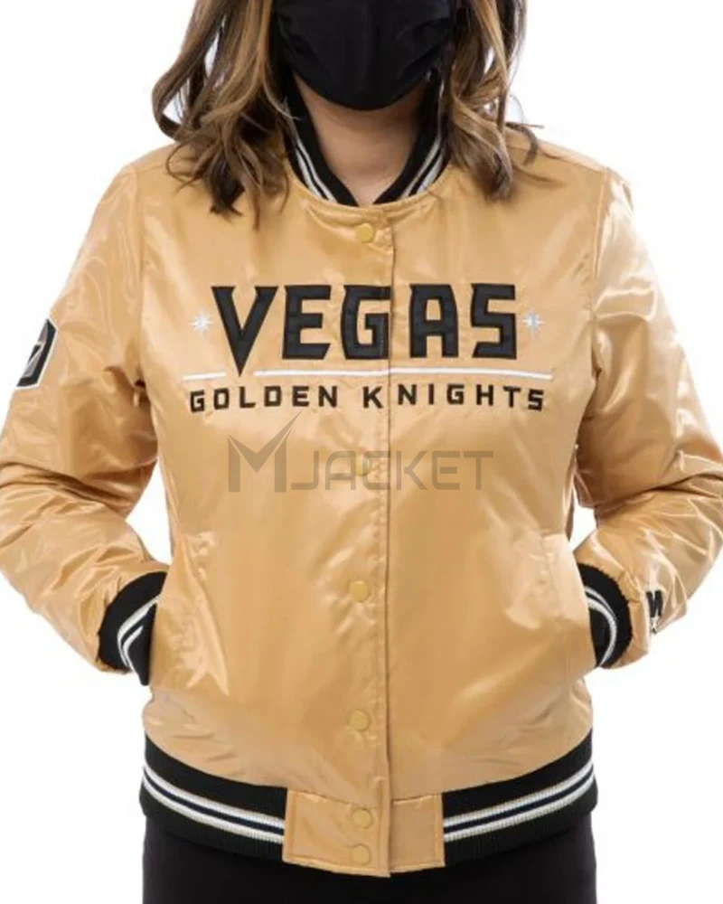 Vegas Golden Knights Satin Jacket - image 2