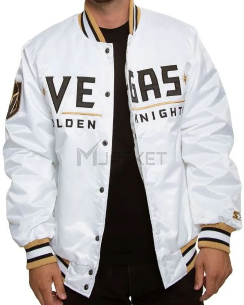Vegas Golden Knights Satin Jacket - image 6