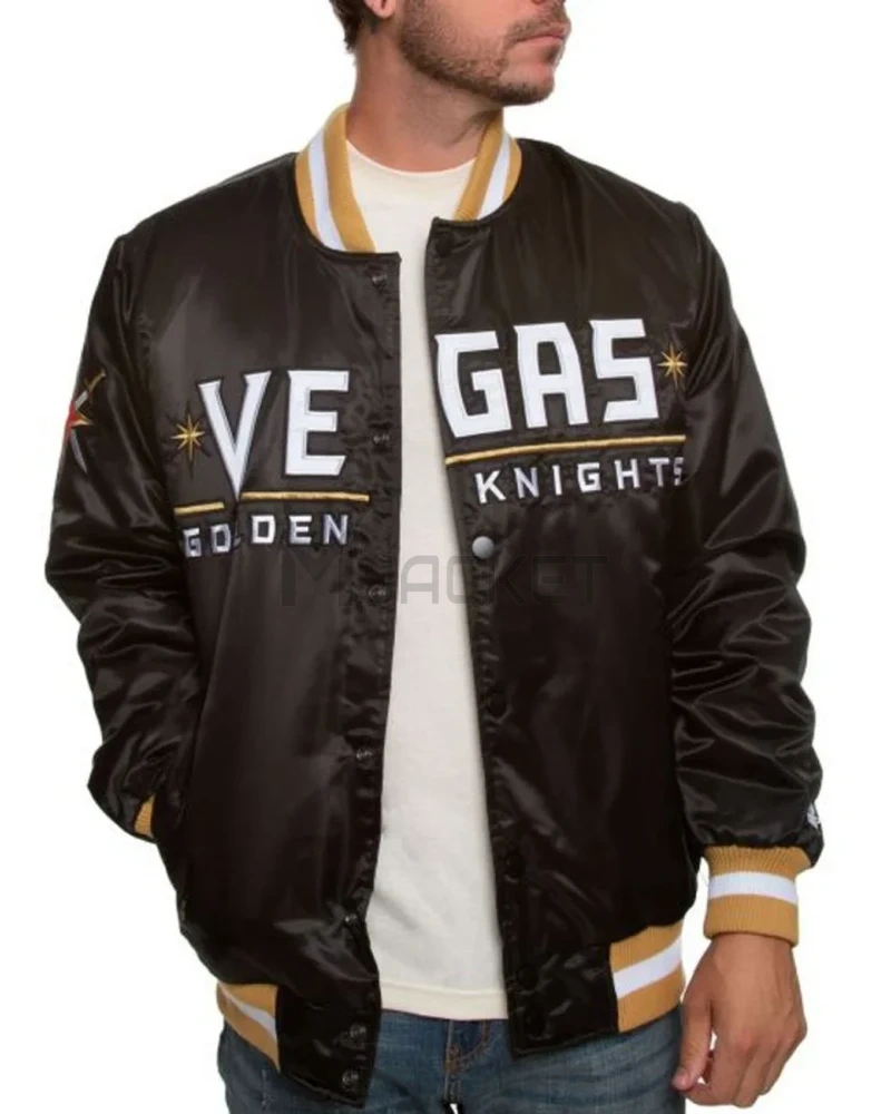 Vegas Golden Knights Satin Jacket - image 7