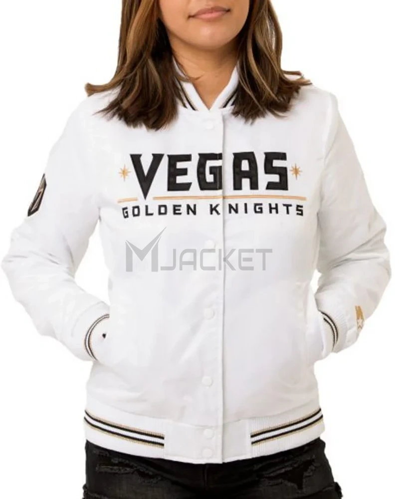 Vegas Golden Knights Satin Jacket - image 9