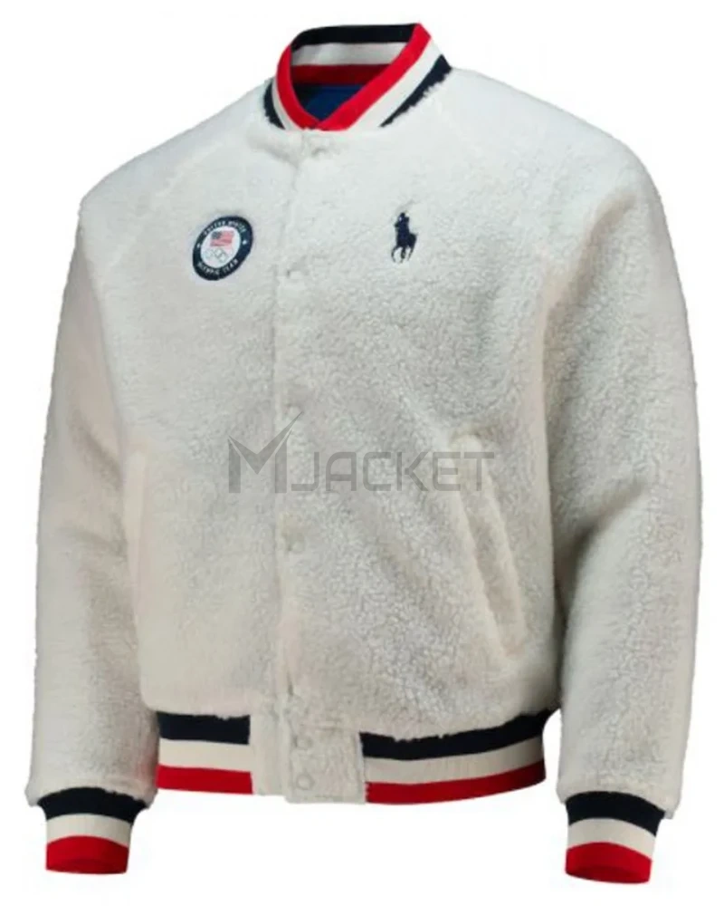 Winter Olympics 2022 Team USA Reversible Raglan Jacket - image 1