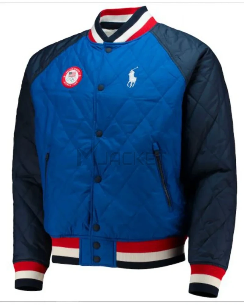 Winter Olympics 2022 Team USA Reversible Raglan Jacket - image 2