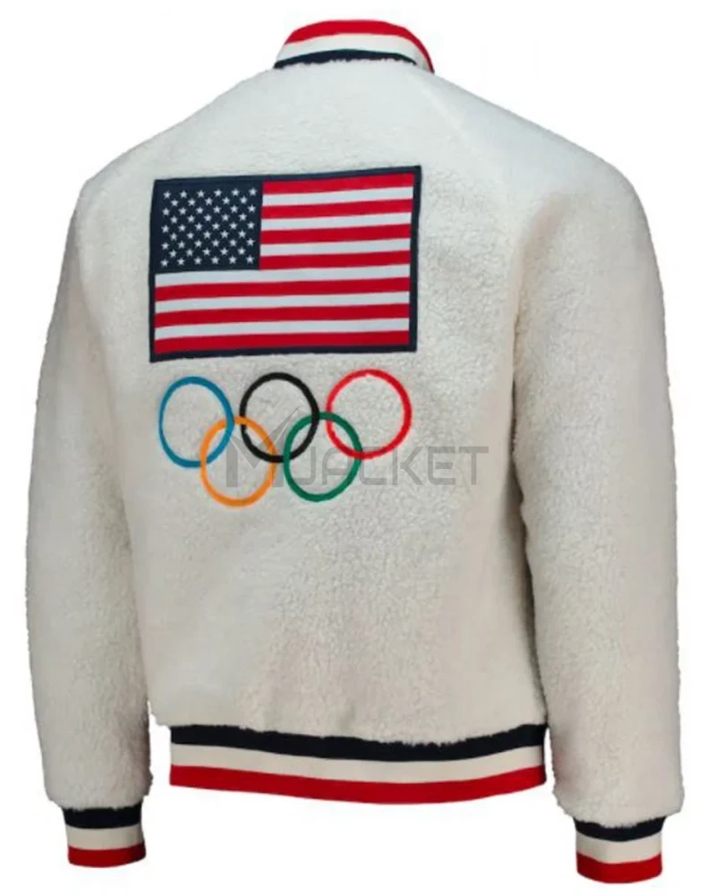 Winter Olympics 2022 Team USA Reversible Raglan Jacket - image 3