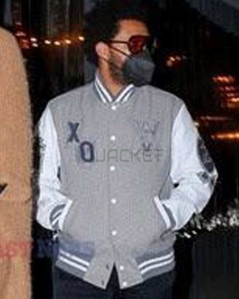 OVO x Roots Valentine's Day Varsity Jacket